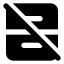 Archiveoff icon with solid standard style