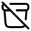 Archiveoff icon with stroke rounded style