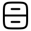 Archive icon with stroke rounded style