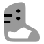 Armoredboot icon with bulk rounded style