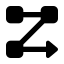 Arrange icon with solid standard style