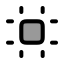 Artboard icon with duotone rounded style