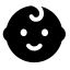 Baby 01 icon with stroke standard style