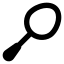 Badminton icon with solid standard style