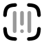 Barcodescan icon with bulk rounded style