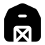 Barns icon with stroke standard style