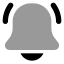 Bellring icon with bulk rounded style