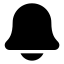 Bell icon with solid standard style