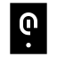 Biometricdevice icon with solid sharp style