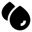 Blood icon with solid sharp style