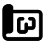 Blueprint icon with solid standard style