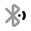 Bluetoothsearching icon with bulk rounded style