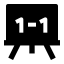 Boardmath icon with solid sharp style