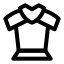 Bodyarmor icon with stroke sharp style