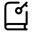 Bookkey icon with stroke rounded style