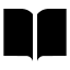 Bookopen icon with solid sharp style