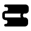 Books icon with solid standard style