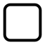 Borderall icon with stroke standard style