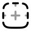Borderbottom icon with twotone rounded style