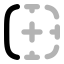 Borderleft icon with bulk rounded style
