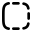Borderleft icon with solid rounded style