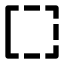 Borderleft icon with solid sharp style