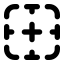 Bordernone icon with solid standard style