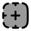 Borderright icon with duotone rounded style