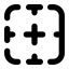 Borderright icon with solid standard style