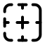 Borderright icon with stroke standard style