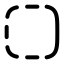 Borderright icon with stroke rounded style