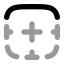 Bordertop icon with bulk rounded style