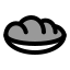 Bread icon with duotone standard style