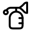 Breastpump icon with stroke rounded style