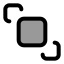 Bringtofront icon with duotone standard style