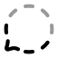 Bubblechattemporary icon with twotone rounded style