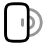 Burningcd icon with twotone rounded style