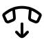 Callend icon with stroke rounded style
