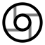 Cameralens icon with twotone rounded style