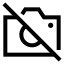 Cameraoff icon with stroke sharp style