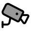 Cctvcamera icon with duotone standard style