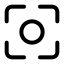 Centerfocus icon with stroke standard style