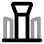 Centralshaheedminar icon with bulk rounded style