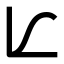 Chartlinedata icon with solid sharp style