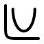 Chartminimum icon with stroke rounded style