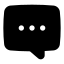 Chatfeedback icon with solid standard style