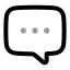 Chatfeedback icon with twotone rounded style