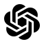 Chatgpt icon with solid rounded style