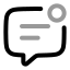 Chatnotification icon with twotone rounded style