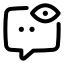 Chatpreview icon with stroke standard style